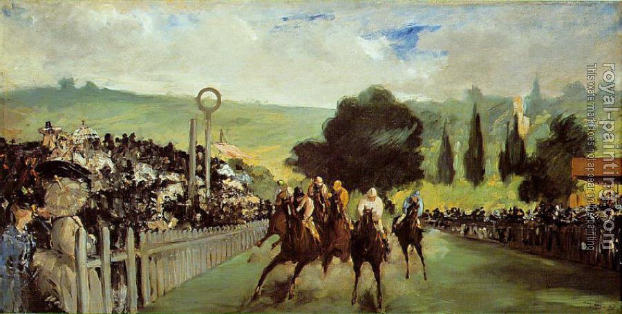 Edouard Manet : Racetrack near Paris